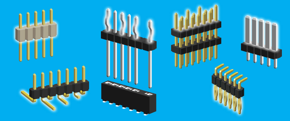 Kundenspezifische PCB-montierte Board-to-Board-Steckverbinder