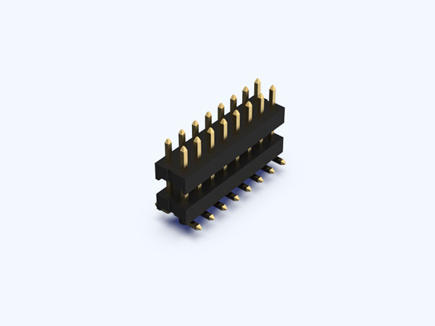 28 Contacts DW Series Pack of 20 DW-14-10-T-D-525 2.54 mm Through Hole DW-14-10-T-D-525 Board-To-Board Connector Header 2 Rows 