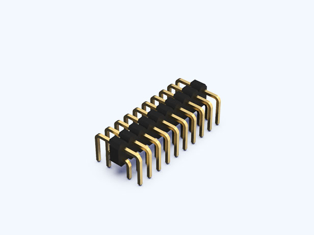 DW Series Pack of 5 Header Through Hole 2.54 mm 2 Rows Board-To-Board Connector 48 Contacts DW-24-09-G-D-405 DW-24-09-G-D-405 