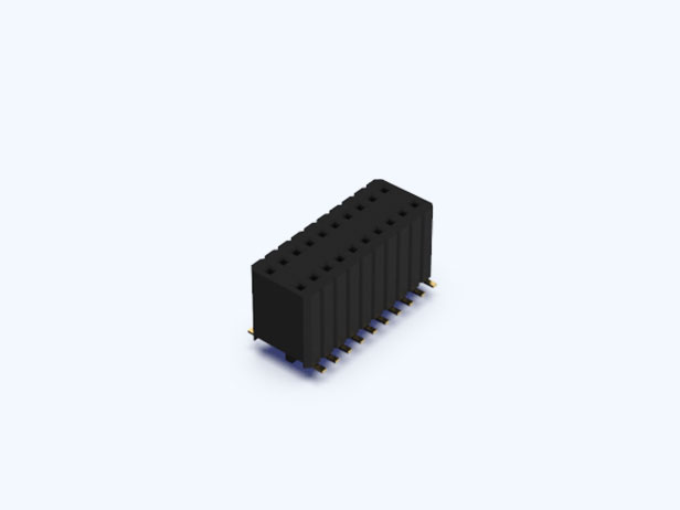 28 Contacts DW Series Pack of 20 DW-14-10-T-D-525 2.54 mm Through Hole DW-14-10-T-D-525 Board-To-Board Connector Header 2 Rows 