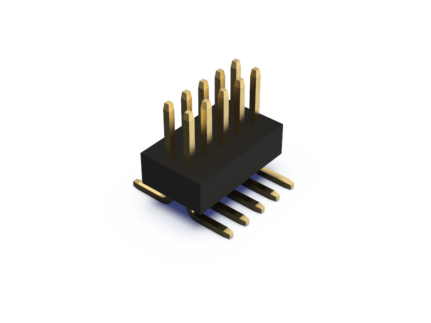 1.00mm Dual row, Surface mount Header (Male)