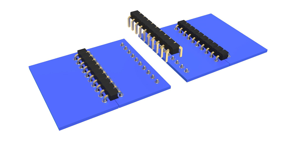 U Shaped Connector to PCB